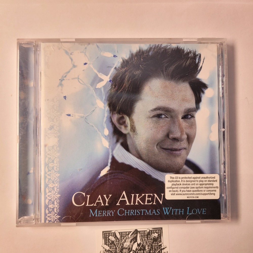 Clay Aiken CD 82876-62622-2 Merry Christmas With Love Holiday Pop 2004